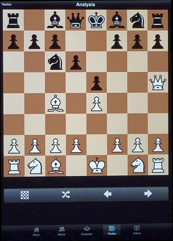 Chess.com on the iPad - click image for a larger view