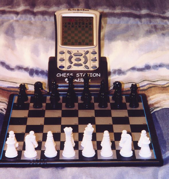 Excalibur's Chess Station Chess Computer - Click to return to Chess Station Review Page
