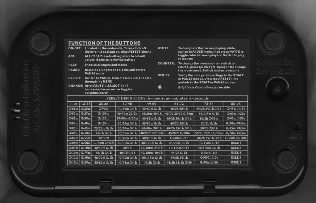 GameTime II Bottom Side (large image) - click to return to GameTime II review