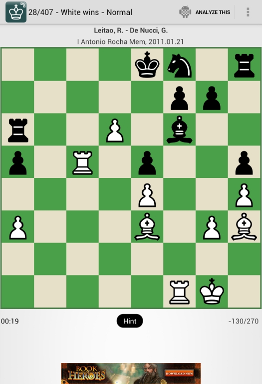 Chess Puzzles - iChess::Appstore for Android