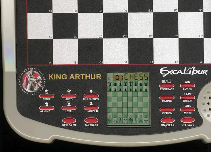  King Arthur's control panel (large image) - click here to return to review