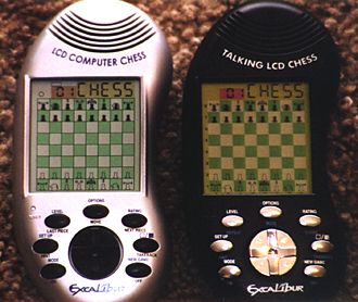 LCD Chess and Talking LCD Chess - click for larger image